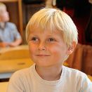 Prins Sverre Magnus første skoledag (Foto: Sven Gjeruldsen, Det kongelige hoff)